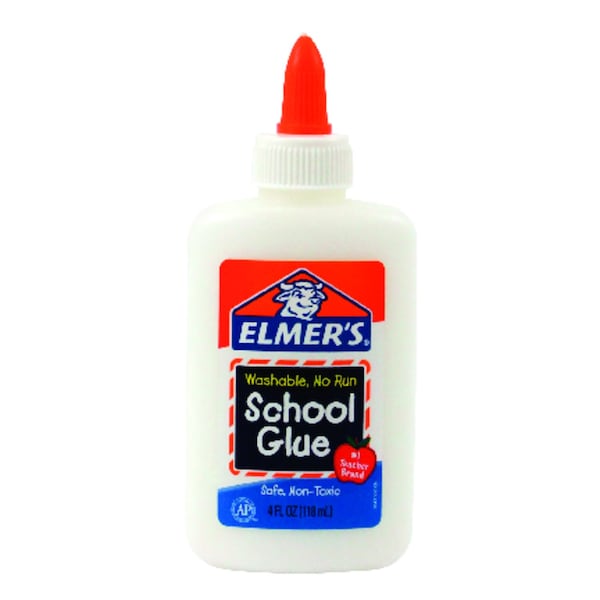 Elmers Elmer's Super Strength Polyvinyl acetate homopolymer Clear School Glue 4 oz 2081401 - main
